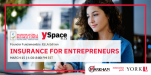 Founder Fundamentals-Insurance for Entrepreneurs @ Webinar